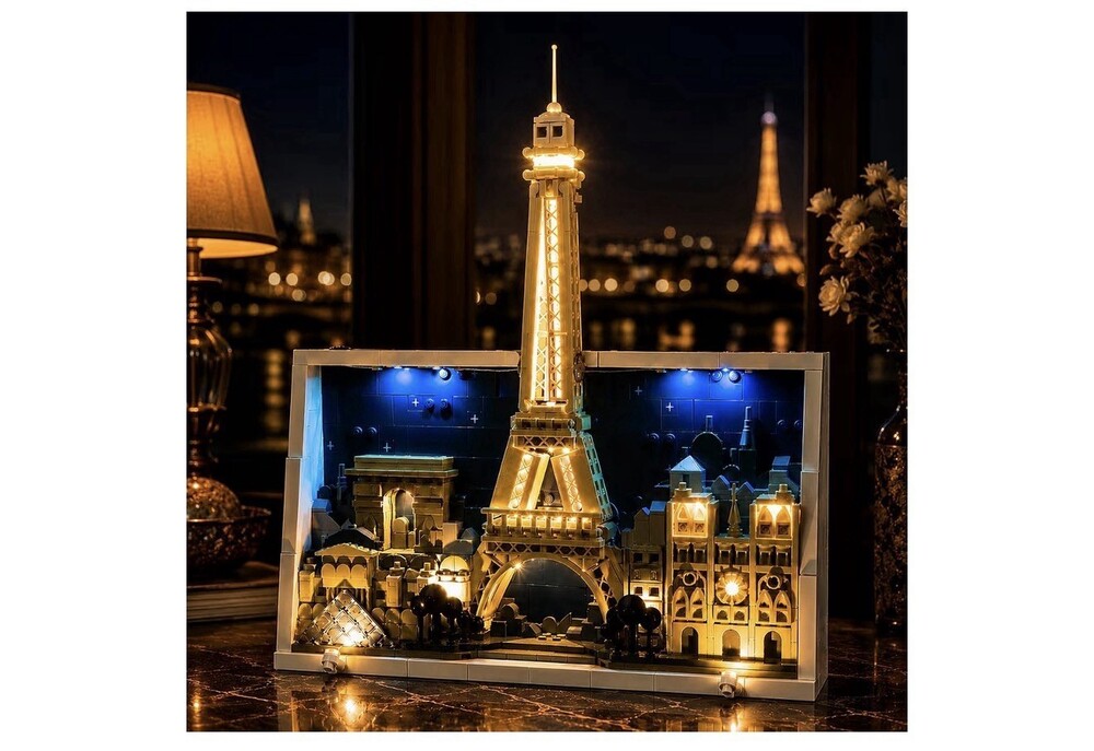 BrickSoul Light Kit for LEGO 21064 Paris City of Love Dim Standard Touch